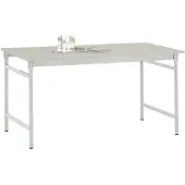 Manuflex BB3031.7035 Arbetsbordmöbel Grå-vit (RAL 7035)