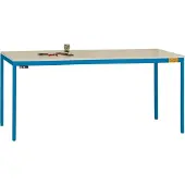 Manuflex LD1908.5007 ESD Arbetsbordmöbel Briljantblå (RAL 5007)
