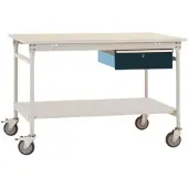 Manuflex BB5351.7016 Arbetsbordmöbel Antracit