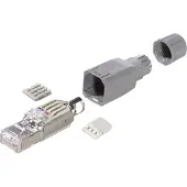 Lapp 21700540 Sensor/ställdon-datakontakt Kontakt hane rak Antal poler (RJ): 8P8C 1 st