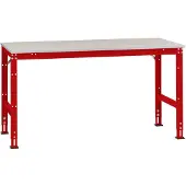 Manuflex AU4054.3003 Arbetsbordmöbel Rubinröd