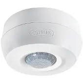 ESYLUX EB10431302 Tak-närvarodetektor Tak, Utanpåliggande 360 ° Vit IP54