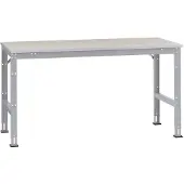 Manuflex AU6127.9006 Arbetsbordmöbel Aluminiumsilver