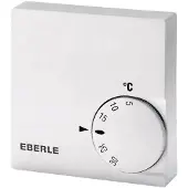Eberle 111 1101 51 100 RTR-E 6121 Rumstermostat Utanpåliggande Dagsprogram Uppvärmning 1 st