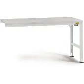 Manuflex LU6103.7035 Arbetsbordmöbel Grå-vit (RAL 7035)