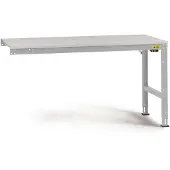 Manuflex LU6008.9006 Arbetsbordmöbel Aluminiumsilver