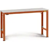 Manuflex LU7006.2001 ESD Arbetsbordmöbel Rödorange (RAL 2001)