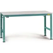 Manuflex LU4003.5021 Arbetsbordmöbel Vattenblå