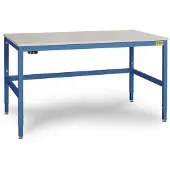 Manuflex LC3918.5007 Arbetsbordmöbel Briljantblå (RAL 5007)