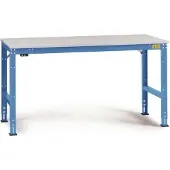 Manuflex LU4098.5012 ESD Arbetsbordmöbel Ljusblå (RAL 5012)