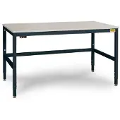 Manuflex LC3118.7016 ESD Arbetsbordmöbel Antracit