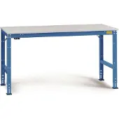 Manuflex LU4096.5007 ESD Arbetsbordmöbel Briljantblå (RAL 5007)