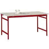 Manuflex BB3011.3003 Arbetsbordmöbel Rubinröd