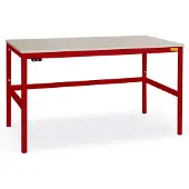 Manuflex LC1923.3003 Arbetsbordmöbel Rubinröd