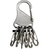 Nite Ize Nyckelkarbinhake NI-KRS-03-11 KeyRack 6 S-Biner Silver 1 st