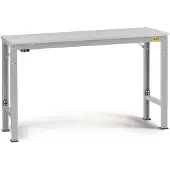 Manuflex LU7063.9006 Arbetsbordmöbel Aluminiumsilver