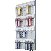 Durable Nyckehållare KEY BOARD 24 - 1956 195610 Antal hakar 24 Silver