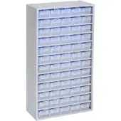 Allit 464830 Detaljmagasin VarioPlus ProM 57/120 stapelbar (B x H x D) 300 x 565 x 140 mm Silver, Transparent 1 st