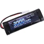 Gens ace RC Batteripack (NiMh) 7.2 V 3000 mAh Antal celler: 6 1 C Stick Tamiya