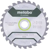 Metabo Sågklinga för trä 628284000; 216x30 mm; Z28