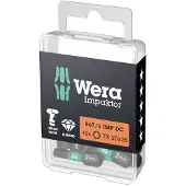 Wera 05057626001 Torx-Bit Drivning: 1/4 Output: TORX TX 30 25 mm