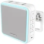 Honeywell DW915S, Silver, Vit, Trådlös, 868 MHz, 200 m, AC, Batteri, 1,5 V
