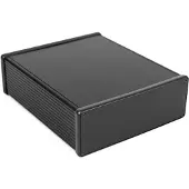 Hammond Electronics 1455U2201BK Universalhölje 220 x 191 x 66 Aluminium extruderad Svart (eloxerad) 1 st