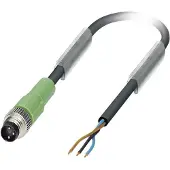 Phoenix Contact 1681664 Sensor/ställdon-kontakt, konfektionerad M8 Kontakt hane rak 1.50 m Antal poler (RJ): 3 1 st