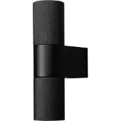 Konstsmide Temi Vägglampa upp/ned LED GU10 Svart med Klart glas