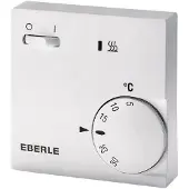 Eberle 111 1104 51 100 RTR-E 6202 Rumstermostat Utanpåliggande Dagsprogram Med strömbrytare 1 st