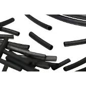 Hellermanntyton H12BKX100M-CR-BK Isoleringsslang Svart 1.20 mm Innehåll: 100 m