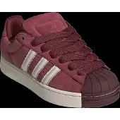 Adidas Originals Låg sneaker 'SUPERSTAR' körsbärsröd / naturvit