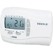 Eberle 0537 10 291 900 INSTAT+ 2R Rumstermostat Uppbyggnad Veckoprogram Uppvärmning 1 st