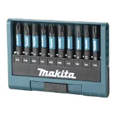 Makita Impact Black - Bitsats för slagskruvdragare - 10 delar - torx, phillips, pozidriv - hexagonalt - längd: 50 mm