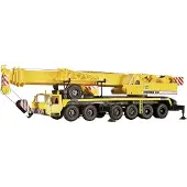 KIBRI 13012 H0 byggmodell: Liebherr teleskopkran 1120 med gitterspets