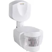 Suevia SU135312 Rörelsedetektor Utanpåliggande 180 ° Vit IP44