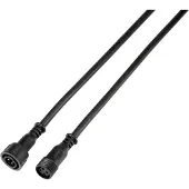 TRU COMPONENTS 558381 Rundkontakt konfektionerad Kontakt hane rak, Hona rak Totalt antal poler: 4 1 st