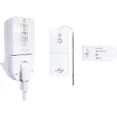 Protector Trådlös frånluftkontroll AS-7030 Comfort 1800 W Vit Godkännanden (avluftkontroll): DIBt