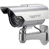 Sygonix SY-3420674 Kamera-attrapp med solcellsmodul, med blinkande LED