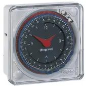Legrand 049983 Tidbrytarur analog Dagsprogram IP30 Sommar-/Vintertidomställning