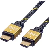 Roline HDMI Anslutningskabel HDMI-A-kontakt, HDMI-A-kontakt 5.00 m Flerfärgad 11.04.5505 Standard HDMI HDMI-kabel