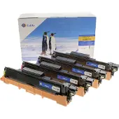 G&G Toner Ersätter Brother TN-243BK, TN-243C, TN-243M, TN-243Y Kompatibel Svart, Cyan, Magenta, Gul 1000 sidor TN-243 Value Pack NT-PB243BK/C/M/Y_V6-B-UP-4