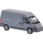 Busch 54602 H0 Byggmodell Bil Fiat Ducato, grå