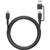 GP USB-kabel USB-C, USB-A kontakt 1.50 m Svart GPCBCCBVBKUSB971