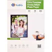 G&G 260GSM-A4-20 Fotopapper 260 G/m² 20 st