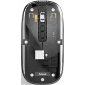 Hama WM-600 WiFi mus Sladdlös Optisk Transparent 5 Knappar 1600 dpi Musknappar