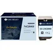 G&G Toner Ersätter Lexmark 74C2HKE Kompatibel Svart 20000 sidor GS-L74C2HK0