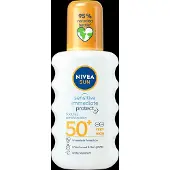 Nivea Sun Sensitive Immediate Protect Soothing Sun Spray SPF 50+, 200 ml