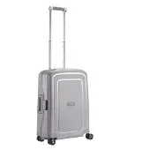 Samsonite S'Cure - Resväska med 4 hjul | silver | 40x55x20 cm