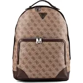 GUESS Ryggsäck 'MILANO' beige / brun